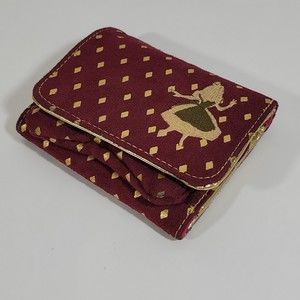 Vintage Alice in Wonderland Wallet Walt Disney By Loop Embroidered Alice HTF